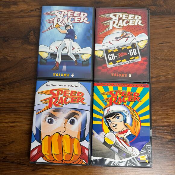 Speed Racer Collectors Edition Volume 1 2 4 5 DVD Lot - Picture 5 of 6